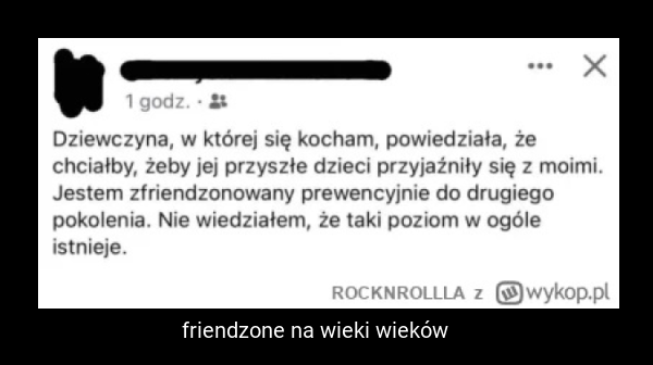 friendzone na wieki wieków