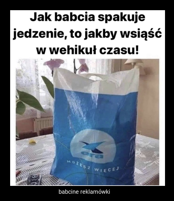 babcine reklamówki