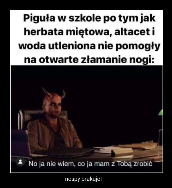 nospy brakuje!