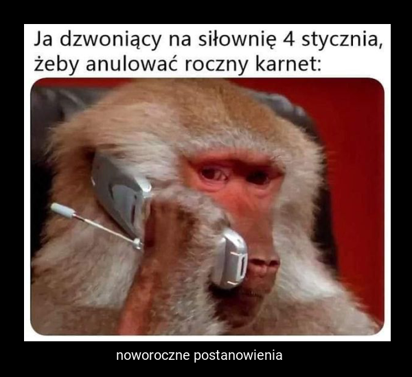 noworoczne postanowienia