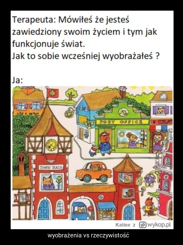 wyobrażenia vs rzeczywistość