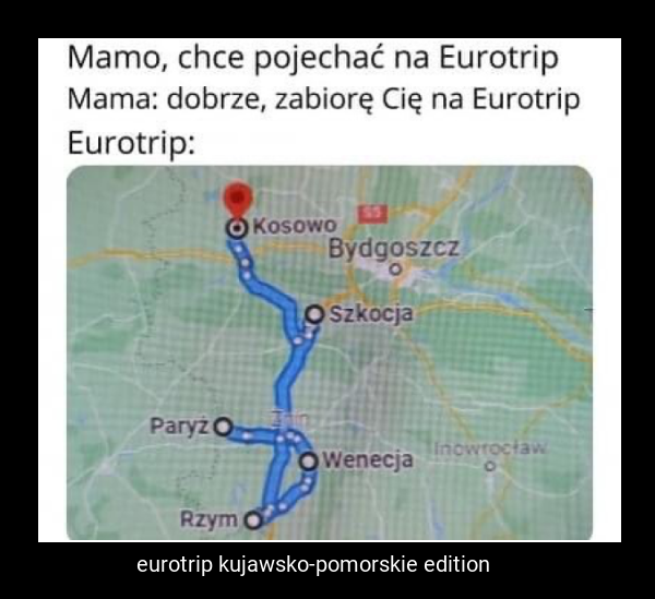 eurotrip kujawsko-pomorskie edition 