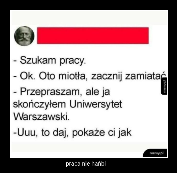 praca nie hańbi